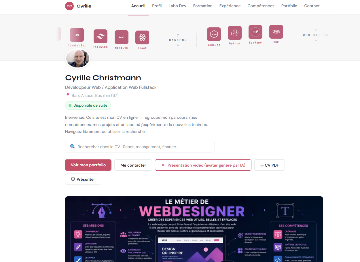 cv2026 — Ce site